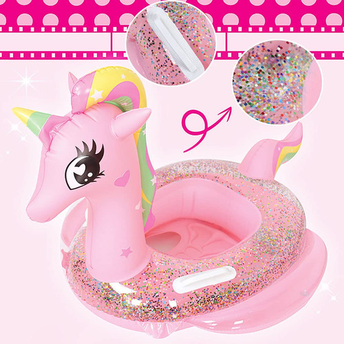 Flotador De Piscina Umbworld Unicorn Para Bebés De 0 A 8 Año