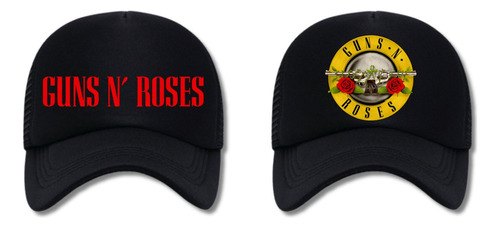 Guns N´ Roses Pack Gorras Truckers X 2 Unid 