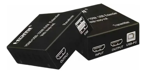 EXTENDER 4K HD+USB 120 M KVM