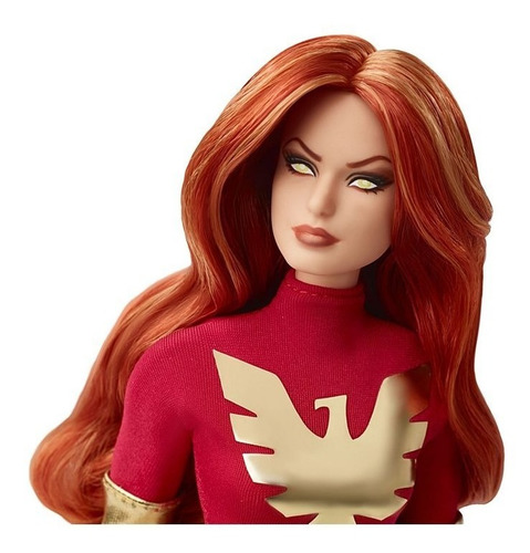 Barbie Dark Phoenix Marvel 80 Anos Collector 2020 Pronta Ent