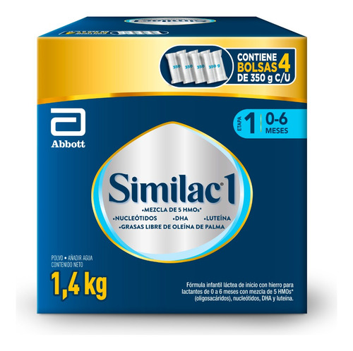 Similac 1 (de 0 A 6 Meses) Caja De 1400grs