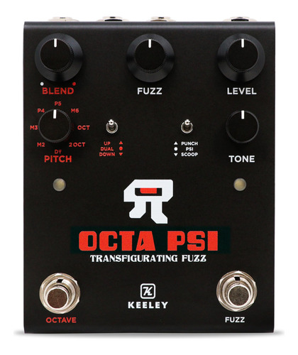 Pedal Fuzz Keeley Octa Psi Transfiguring Con Pedal De Expres