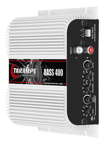 Potencia Monoblock Taramps Bass 400 Rms Ideal Para Subwoofer