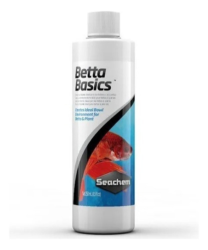 Seachem Betta Basics 250ml Condicionador De Agua P/ Betta