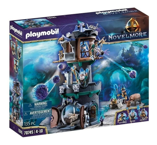 Playmobil Novelmore Violet Vale La Torre Del Mago 70745 Edu