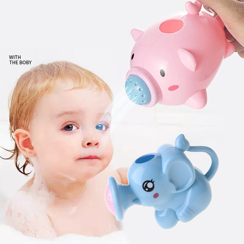 Regadera De Plástico Con Forma De Elefante Para Bañera