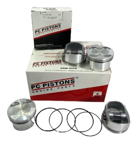 Pistones Con Anillos Chery Arauca X1 Qq6 16v 4 Cil Doch Std