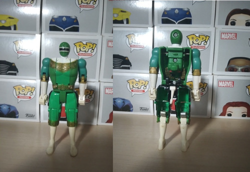 Power Rangers Zeo - Ranger Verde Que Vira Megazord (Usado)