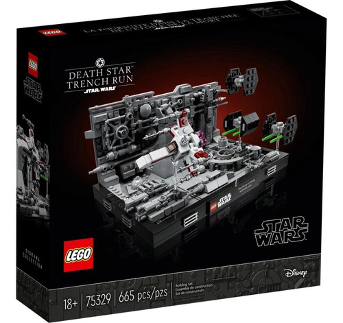 Star Wars Diorama Ataque À Estrela Da Morte Lego 75329
