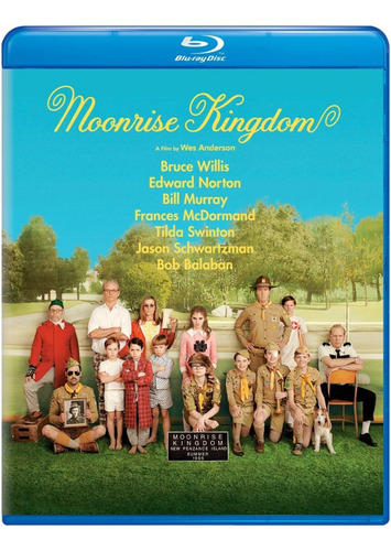Moonrise Kingdom Blu-ray Original Wes Anderson (Usado)