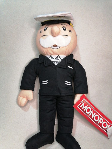 Peluche Original Mr. Monopoly Hasbro 35cm. 