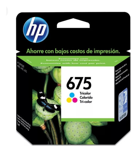 Cartucho Hp 675  Con 691al Color Vencidos Nuevos Cerrados 