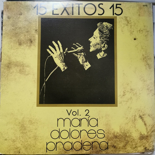 Disco Lp:maria Dolores Pradera- 15 Exitos Vol.2