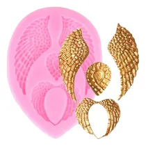Comprar Yihuomolds Alas De Ángel Moldes De Silicona De Fondant Para