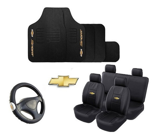 Kit Capa Banco + Tapete + Volante Corsa Astra Vectra Onix