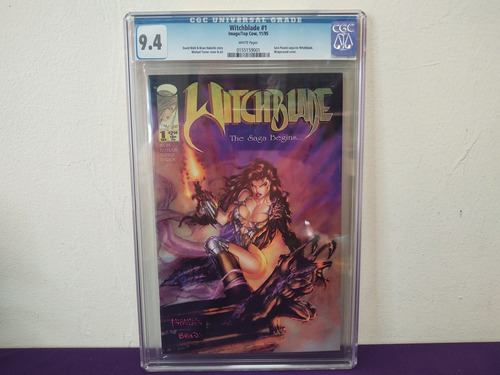 Comic Witchblade 1 Cgc 9.4 Michael Turner 1995 Impecable Msi