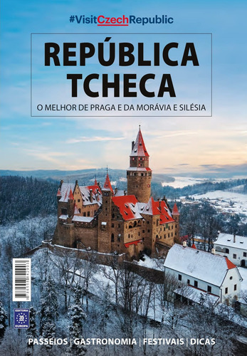 República Tcheca - O melhor de Praga e da Morávia e Silésia, de a Europa. Editora Europa Ltda., capa mole em português, 2021