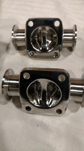 Valvula A Piston Para Proceso Alfa Laval Saunders Clamp (Usado)