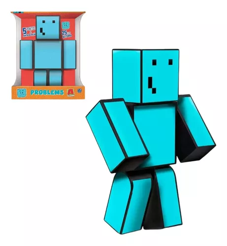 Boneco Problems 25cm - Minecraft