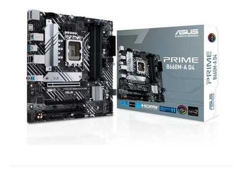 Mother Intel 12va Gen Asus Prime B660m-a Lga1700 