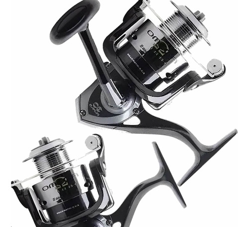 Molinete De Pesca Omega 3000 Forte 4 Unidades Drag 4kg