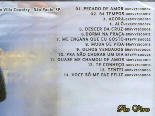 Cd Fátima Leão - Pecado De Amor