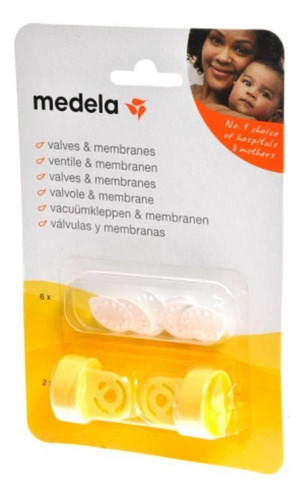 Kit Válvulas E Membranas Medela - Polipropileno/silicone