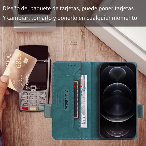 Funda De Piel For Samsung Galaxy A03 Core/a23, 4, 5 G/m53,