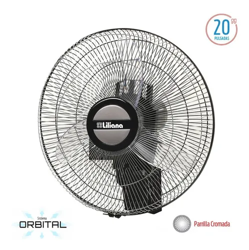 Ventilador De Pared Liliana Vwoc20 20 De Diámetro 220 v