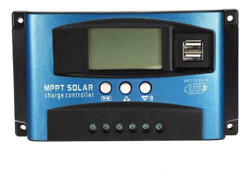 Control De Carga Del Regulador Del Panel Solar 60a Mppt 12/2