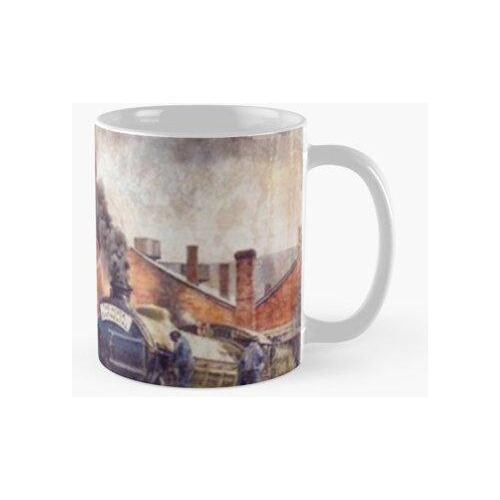 Taza Tren De Época Calidad Premium