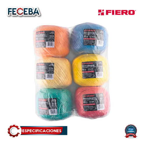Rollo De Rafia De 410 M Colores Surtidos 45031
