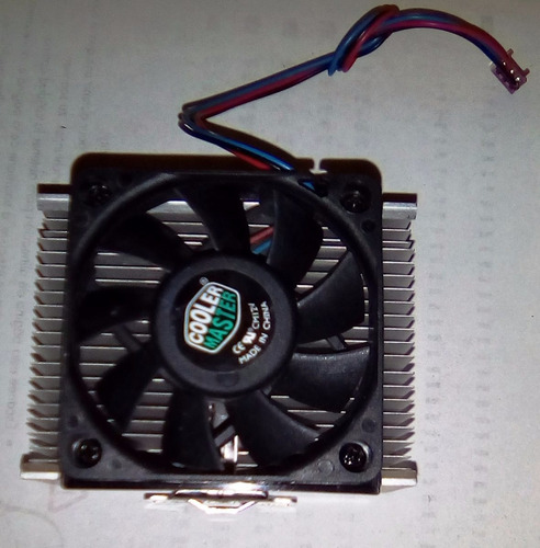 Disipador + Ventilador Coolermaster, Socket 478. 8 Verdes (Usado)