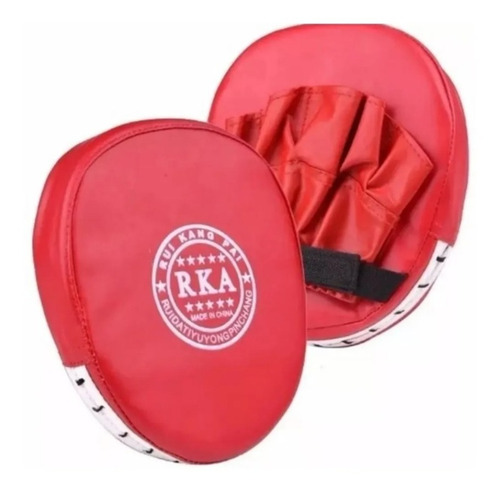 Imagen 1 de 3 de Par Guantes Foco Boxeo Muay Thai Kick Boxing Guantes Box