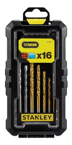 Set Atornillar Y Perforar 16 Piezas Stanley Sta7221-xj