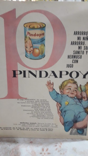 Pindapoy Jugo En Lata Revista Anteojito Clipping  Años '70