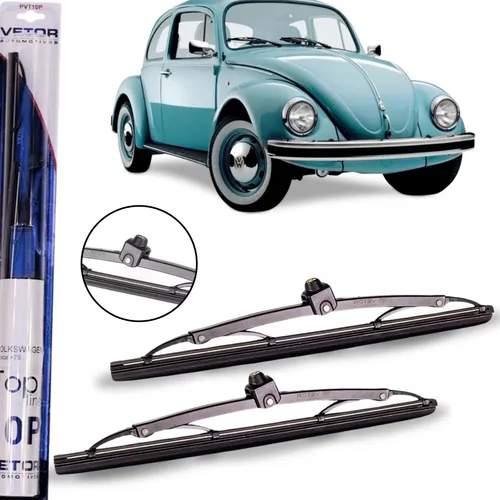 comprar Par Palhetas Limpador Parabrisa Fusca 53 A 75 Fixa Parafuso