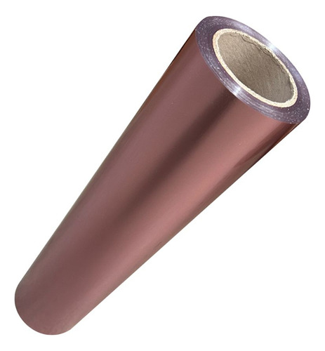 Vinil Textil Colortex Metalico Mirror Flex 50 Cm X 1 Mts Color Gold Rose Espejo
