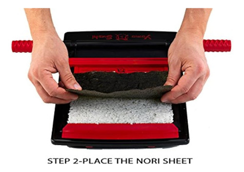 Kit Para Hacer Sushi Yomo - 4 Pasos, 4 Tipos De Maki