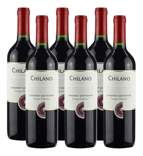 Vinho Chilano Cabernet Sauvignon 750ml - 6 Uni