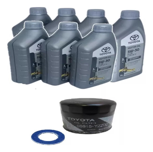 Kit 7 Lts Oleo 5w30 Semi-ssintetico Hilux