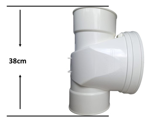 Valvula Check Pvc 6 Pulgadas Antiretorno Para Drenaje Pvc