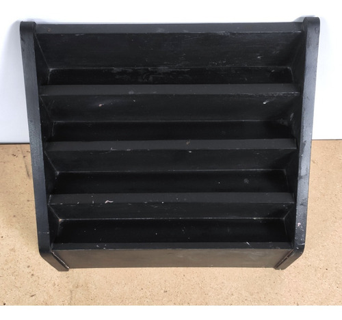 Estante Exhibidor Pinturas Y Esmalte Para Uñas Negro Usado (Usado)