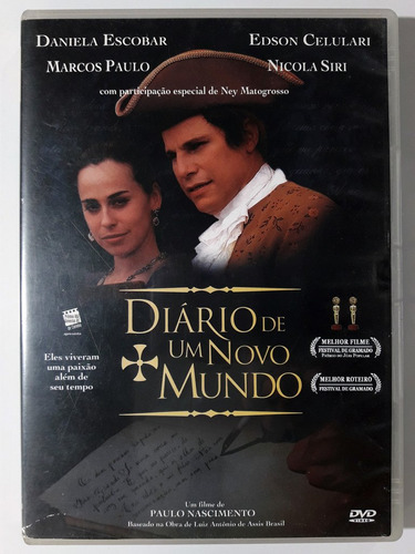 Dvd  Diário De Um Novo Mundo Edson Celulari Daniela Escobar