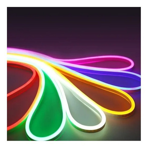 Neon Flexible Strip Light Consultar Colores 12v Precio X 3mt
