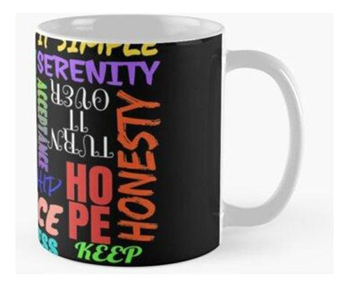 Taza Principios Espirituales Del Programa De Recuperación De