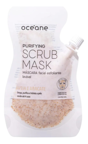 Oceane Mask Scrub Purifyng Esfoliante