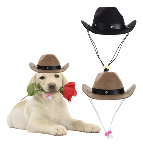 Sombrero Perro Gato Sombrero Vaquero Disfraz Para Mascota