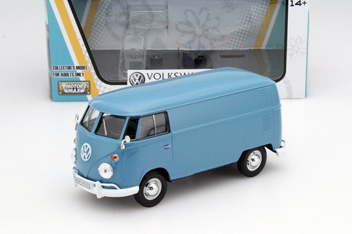 Volkswagen Type 2 T1 De Colección Escala 1:24 Motor Max