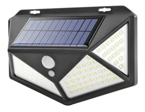 Lampara Solar 180 Luces Led 900 Lm Sensor De Movimiento 